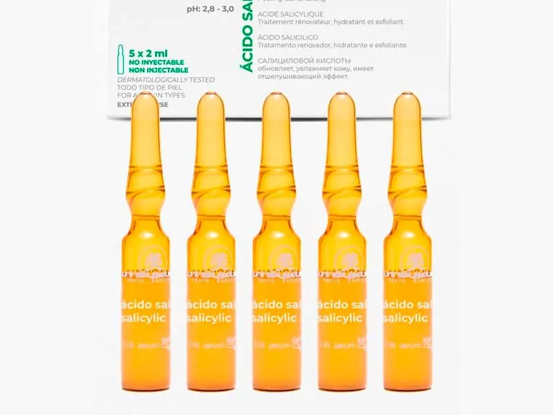 Ácido salicílico ultraconcentrado Biológico 2.0 (5 ampollas de 2 ml) - Imagen 2