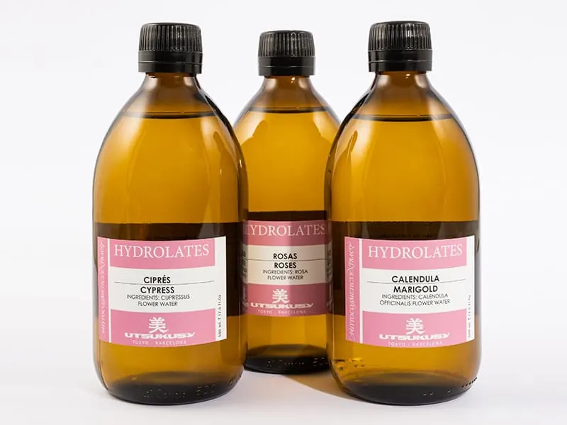 Hydrolato Caléndula | Hydrolato Ciprés | Hydrolato Rosas