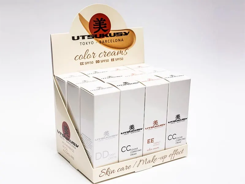 expositor CC Cream | expositor EE Cream