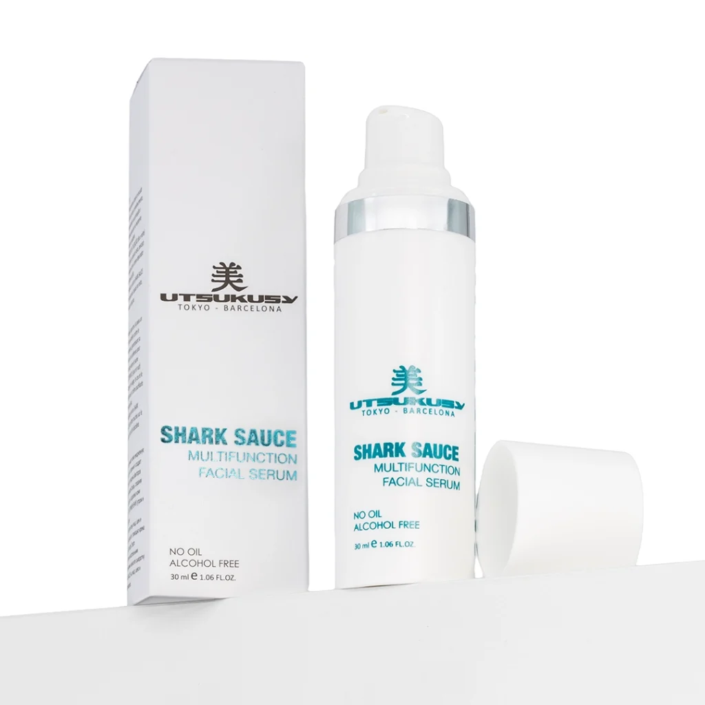 Expositor Sérum Shark Sauce, 12 unidades de 30 ml