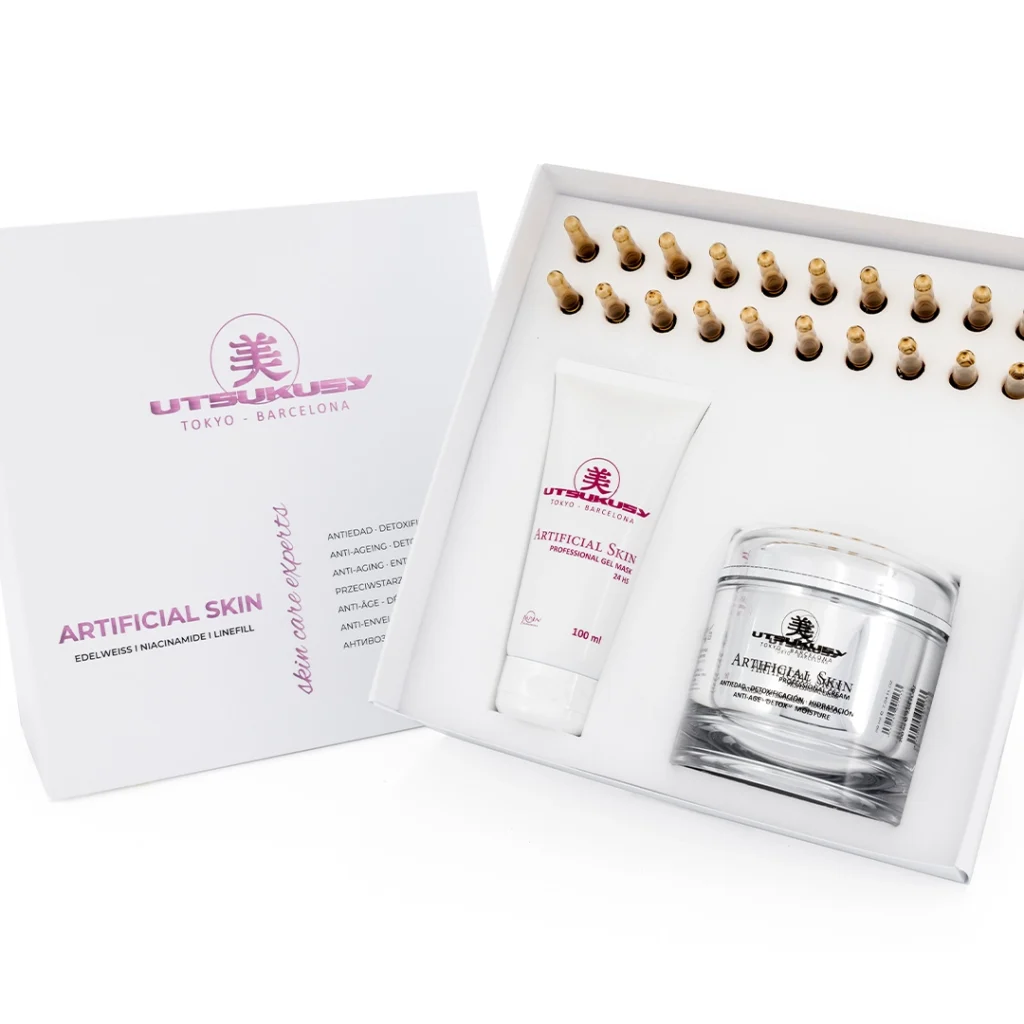 Kit profesional Artificial Skin, tratamiento facial efecto segunda piel