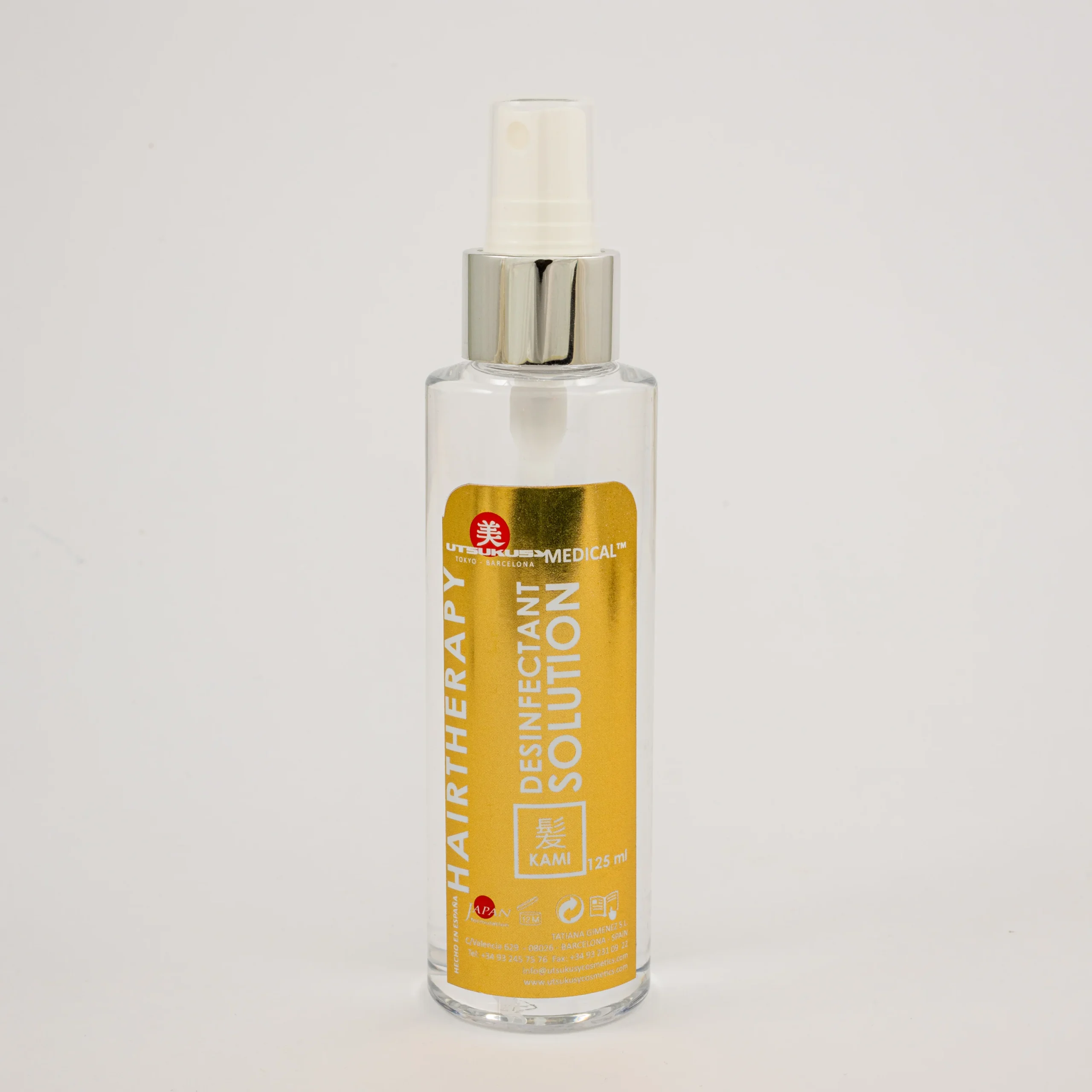 Solución desinfectante Kami para el cuero cabelludo 125 ml