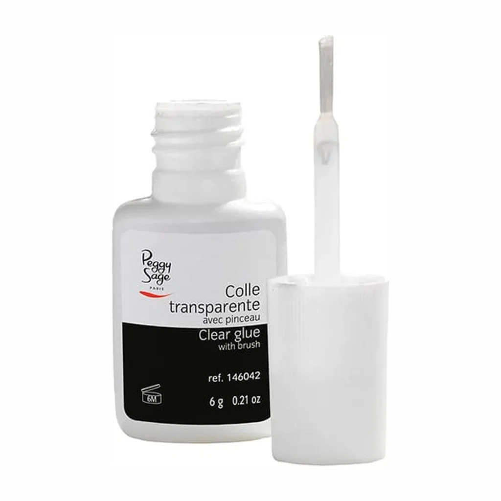 COLA TRANSPARENTE CON PINCEL 6 GRAMOS