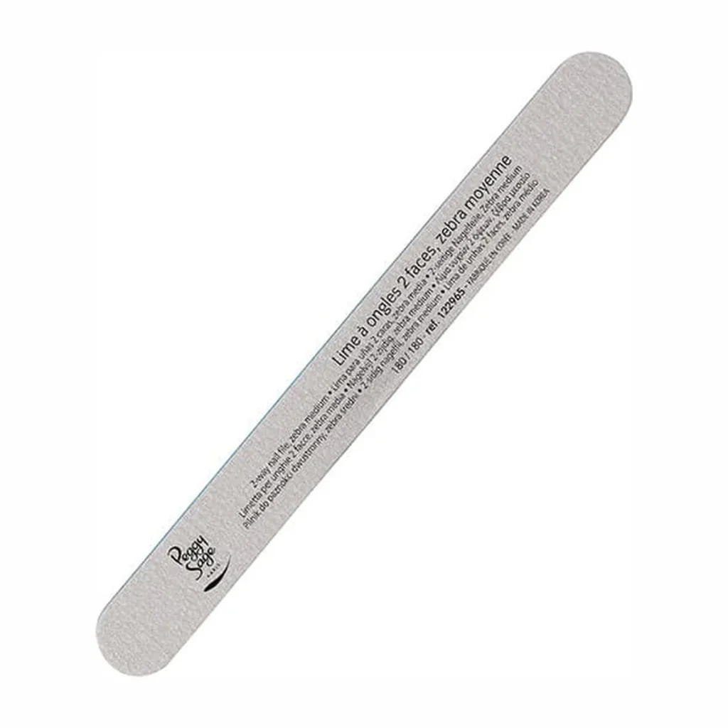LIMA PARA UÑAS 2 CARAS 180/180 CEBRA