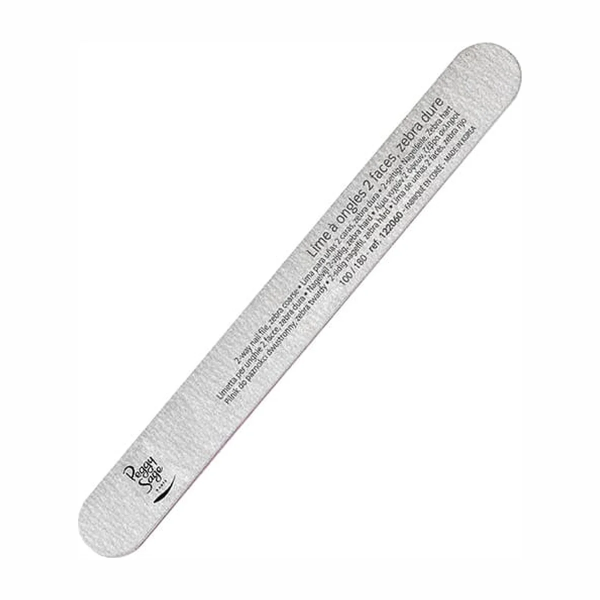 LIMA PARA UÑAS 2 CARAS 100/180 CEBRA