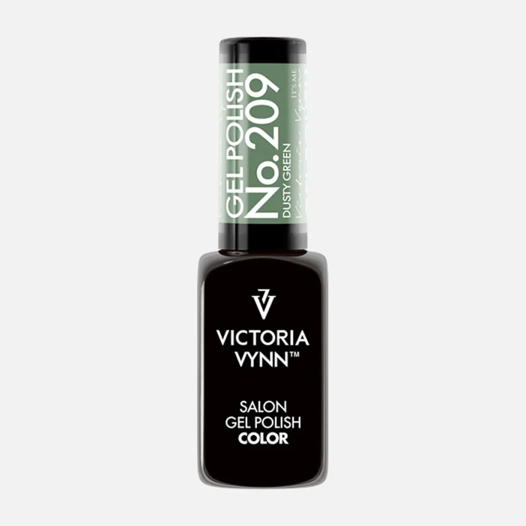 Gel Polish 209 Dusty Green, esmalte semipermanente 8 ml
