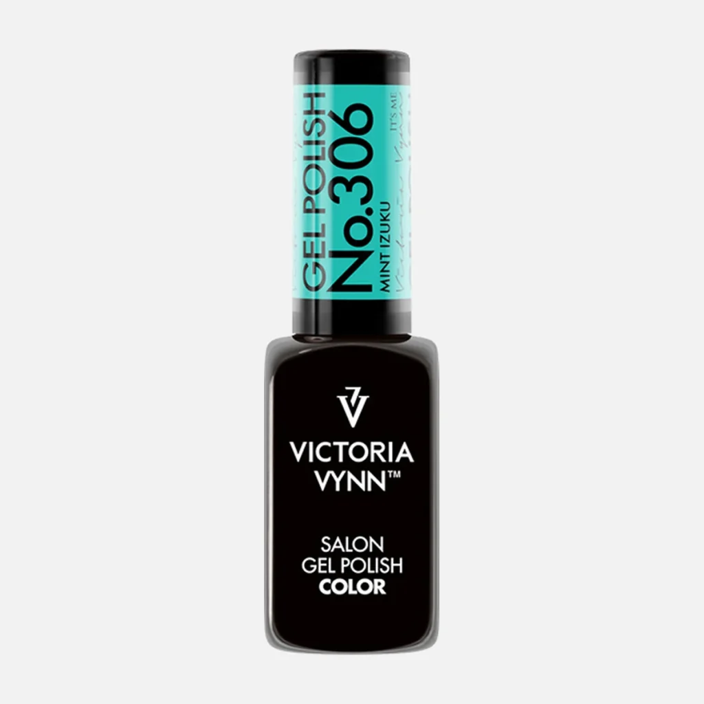 Gel Polish 306 Mint Izuku, esmalte semipermanente flúor 8 ml