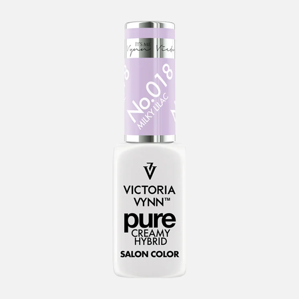 Pure Creamy Hybrid 018 Milky Lilac, esmalte semipermanente 8 ml
