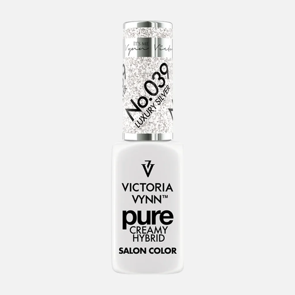Pure 039 Luxury Silver, esmalte semipermanente 8 ml
