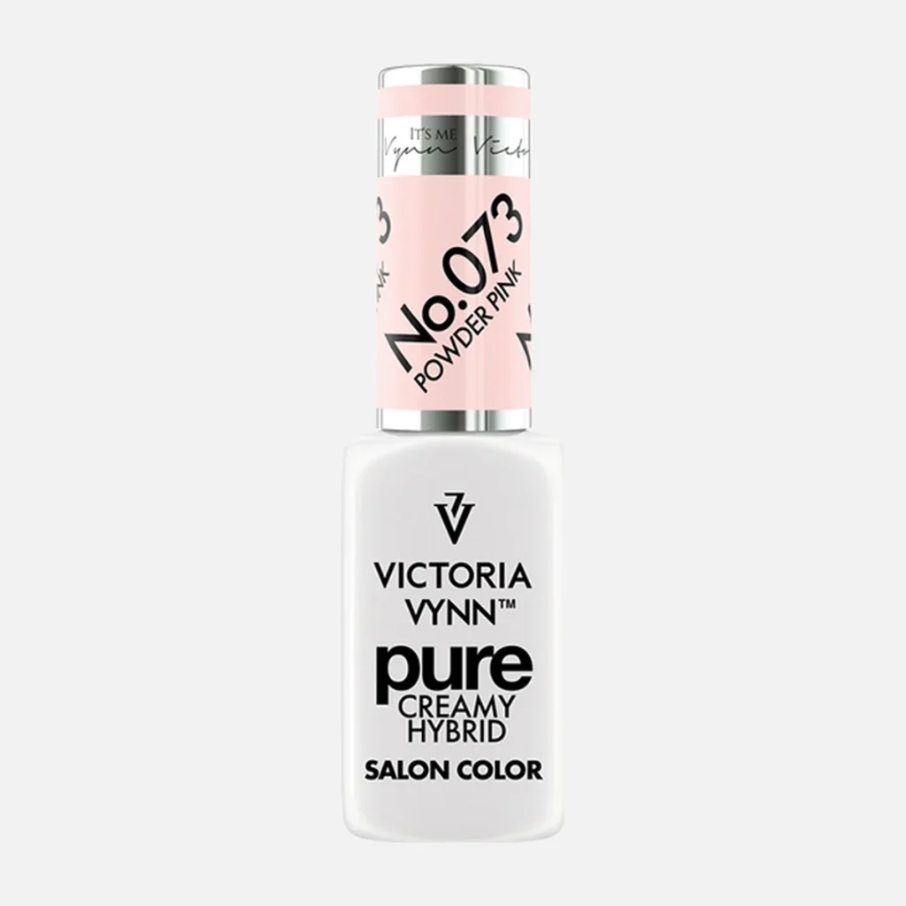 Pure Creamy Hybrid 073 Powder Pink, esmalte semipermanente 8 ml