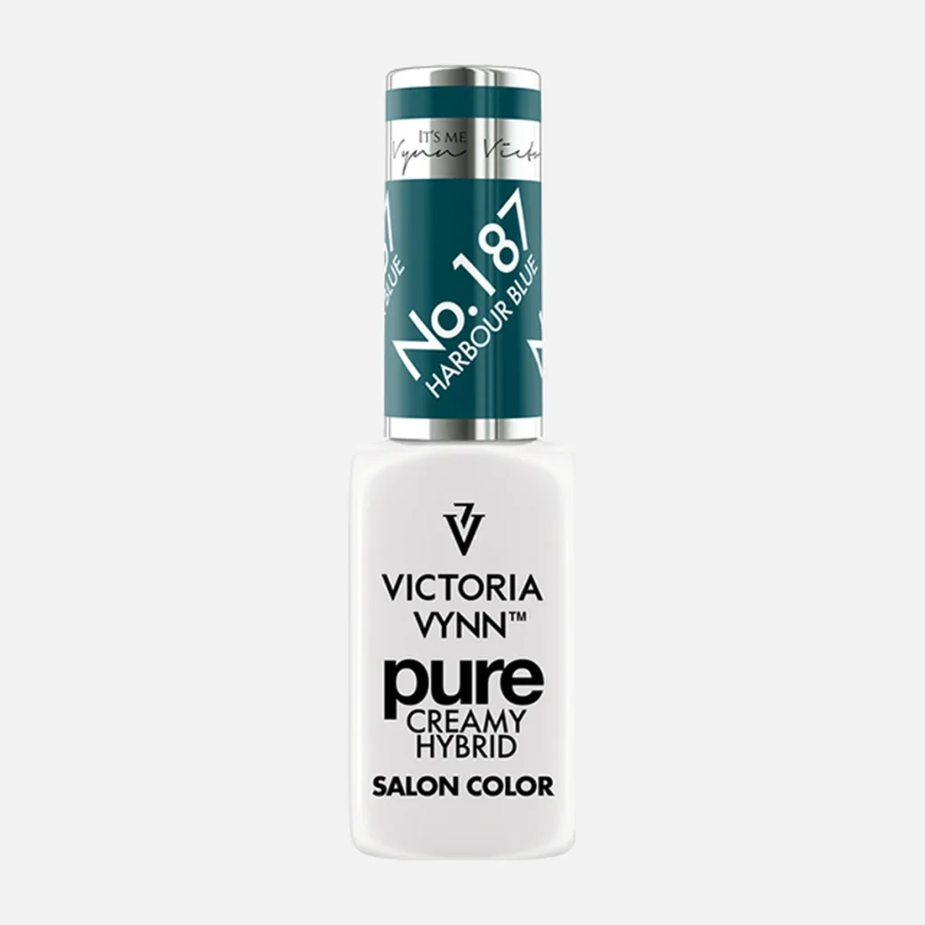 Pure Creamy Hybrid 187 Harbour Blue, esmalte semipermanente 8 ml