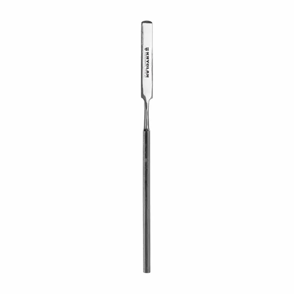 Espátula para mezclar maquillaje, metal 17,7 cm