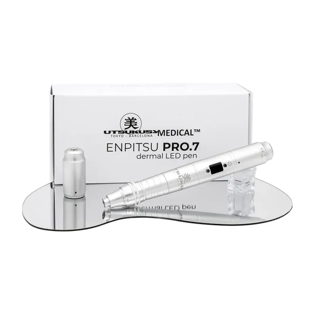 Enpitsu Pro 7, solo dispositivo: lápiz de microneedling LED con batería y cargador