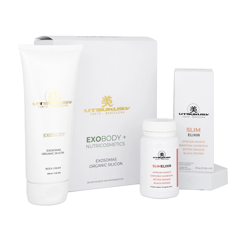 Set Exobody, crema corporal con exosomas + Slim Elixir