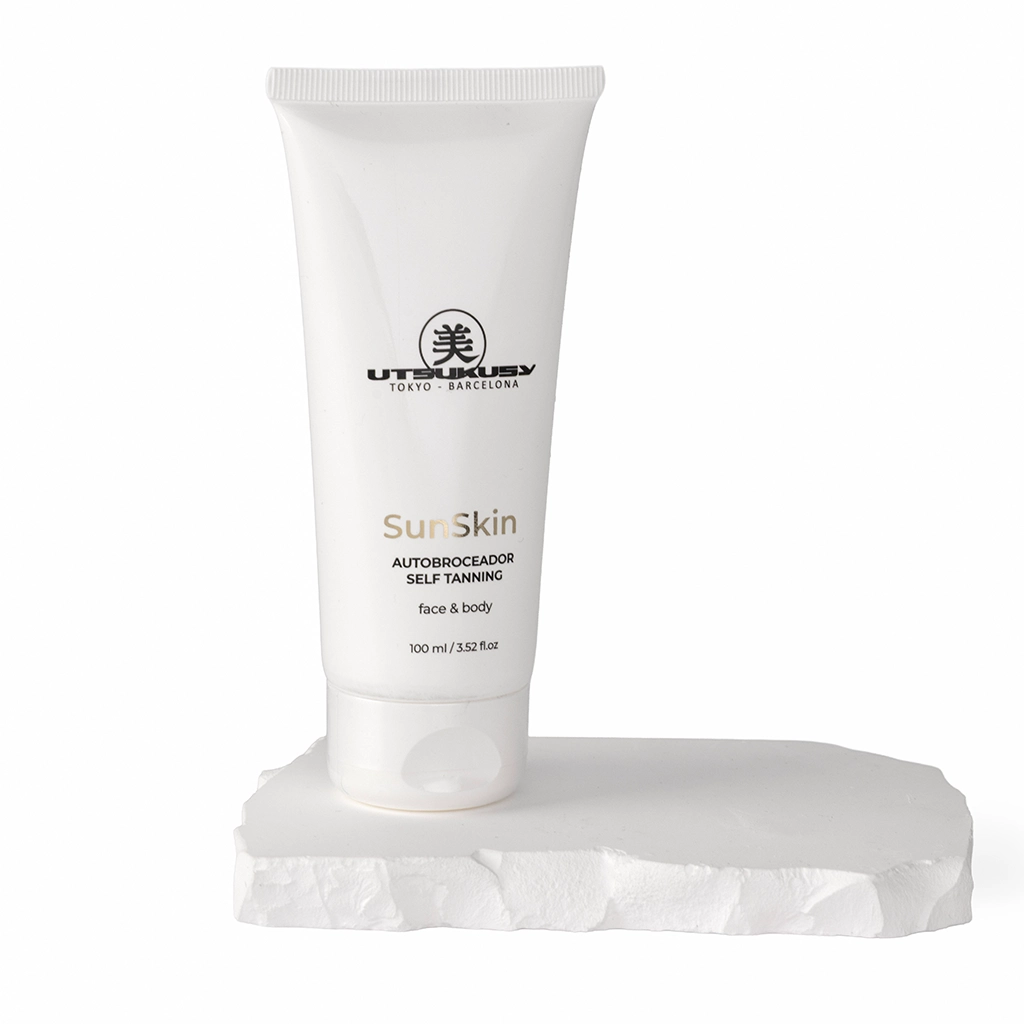 Autobronceador Sun Skin, crema autobronceadora facial y corporal 100 ml