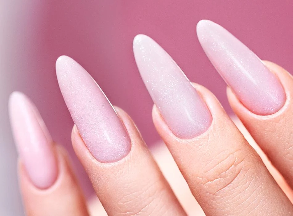 Easy Fiber Gel Sparkle Pink, gel constructor con fibra de vidrio 15 ml