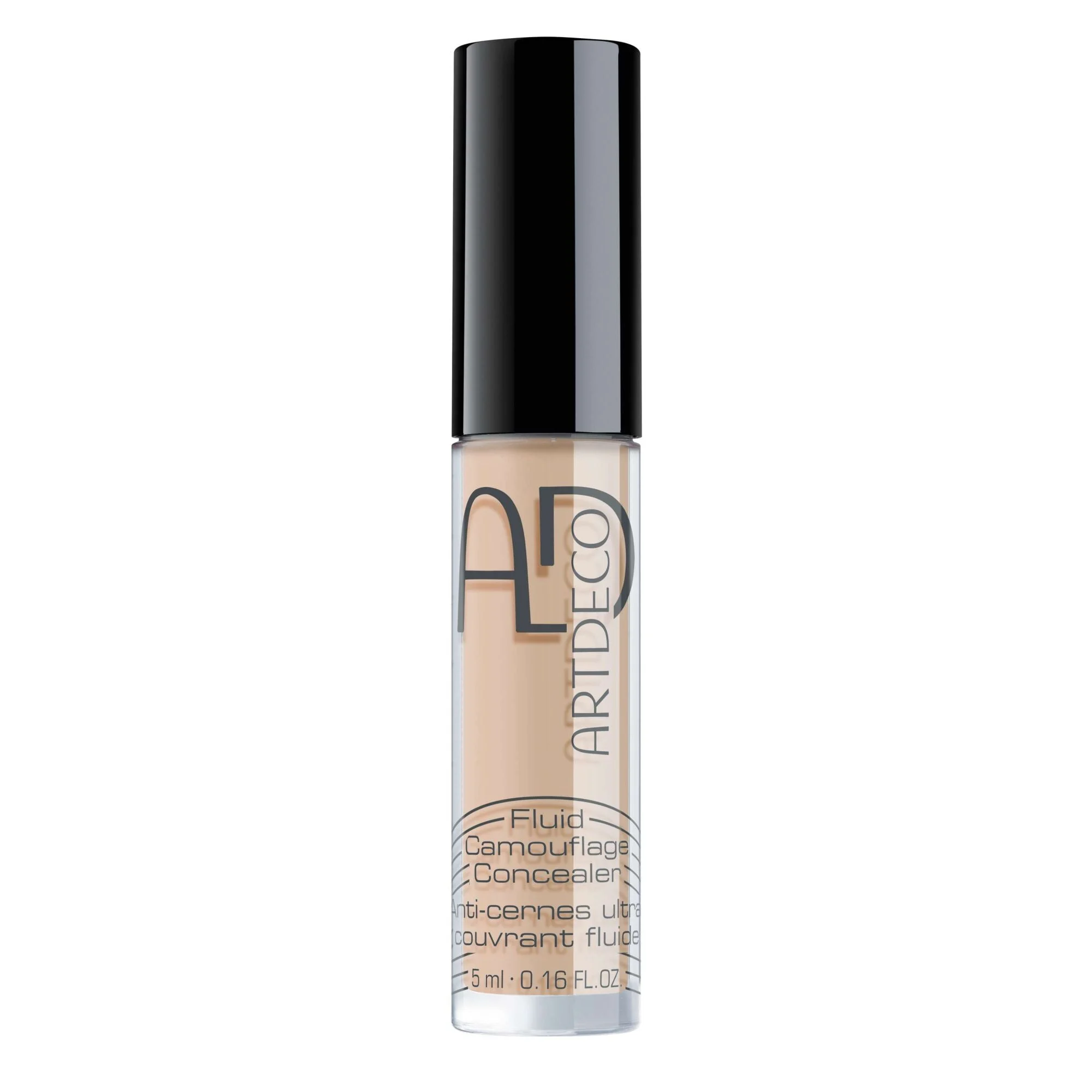 Fluid Camouflage Concealer 02 Yellow Neutral Light, corrector de alta cobertura 5 ml