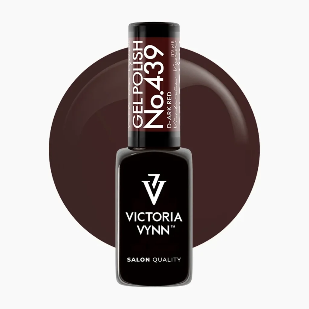 Gel Polish 439 d-Ark Red, esmalte semipermanente 8 ml