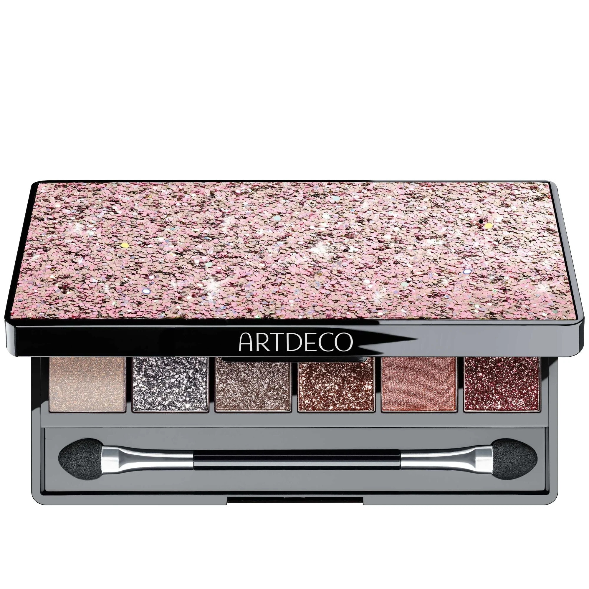 Glittery Eyeshadow Palette 5 Glitter Goddess, paleta de 6 sombras de ojos