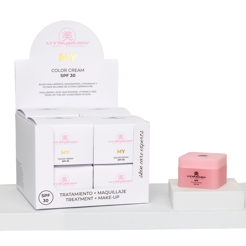 Expositor My Color Cream SPF 30, 8 unidades de 30 ml