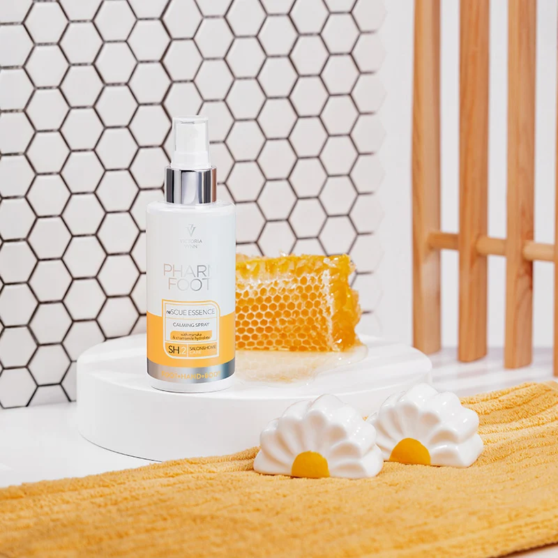 Pharm Foot Rescue Essence, spray calmante con miel de manuka 150 ml