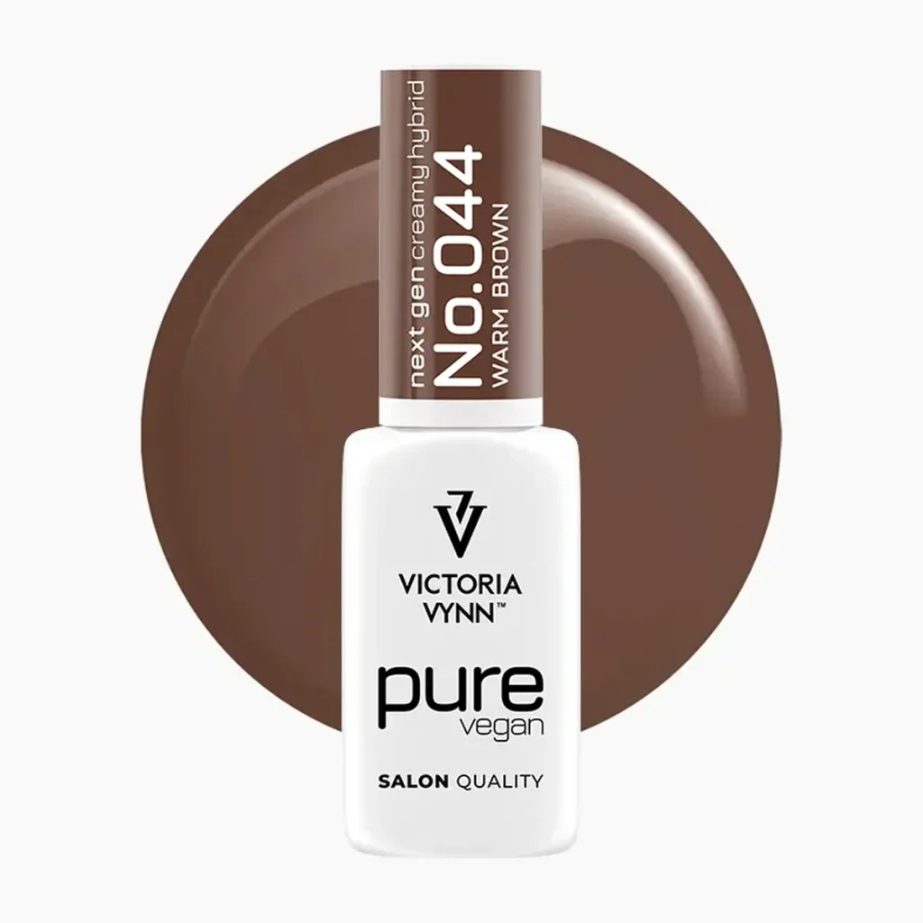 Pure 044 Warm Brown, esmalte semipermanente 8 ml