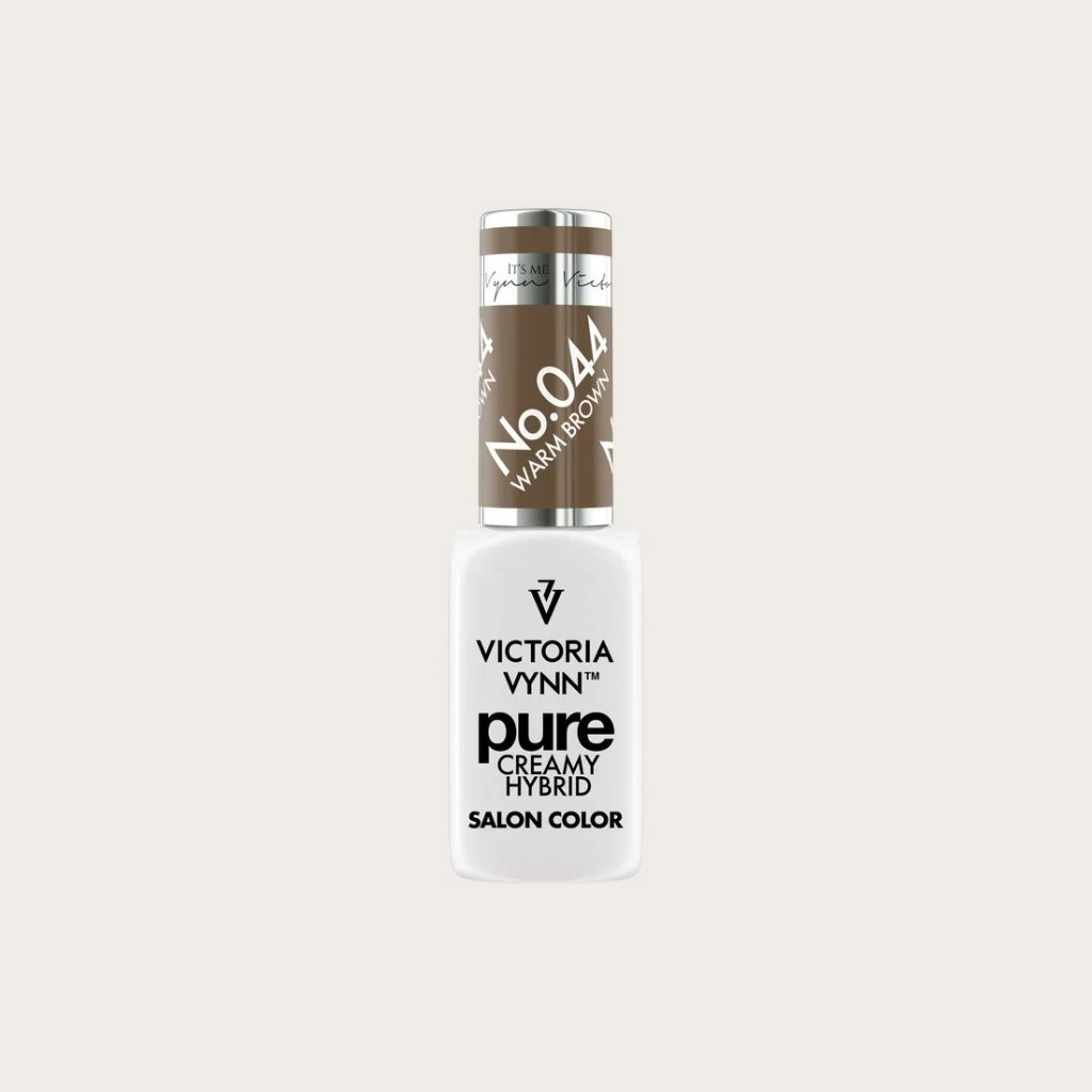 Pure 044 Warm Brown, esmalte semipermanente 8 ml