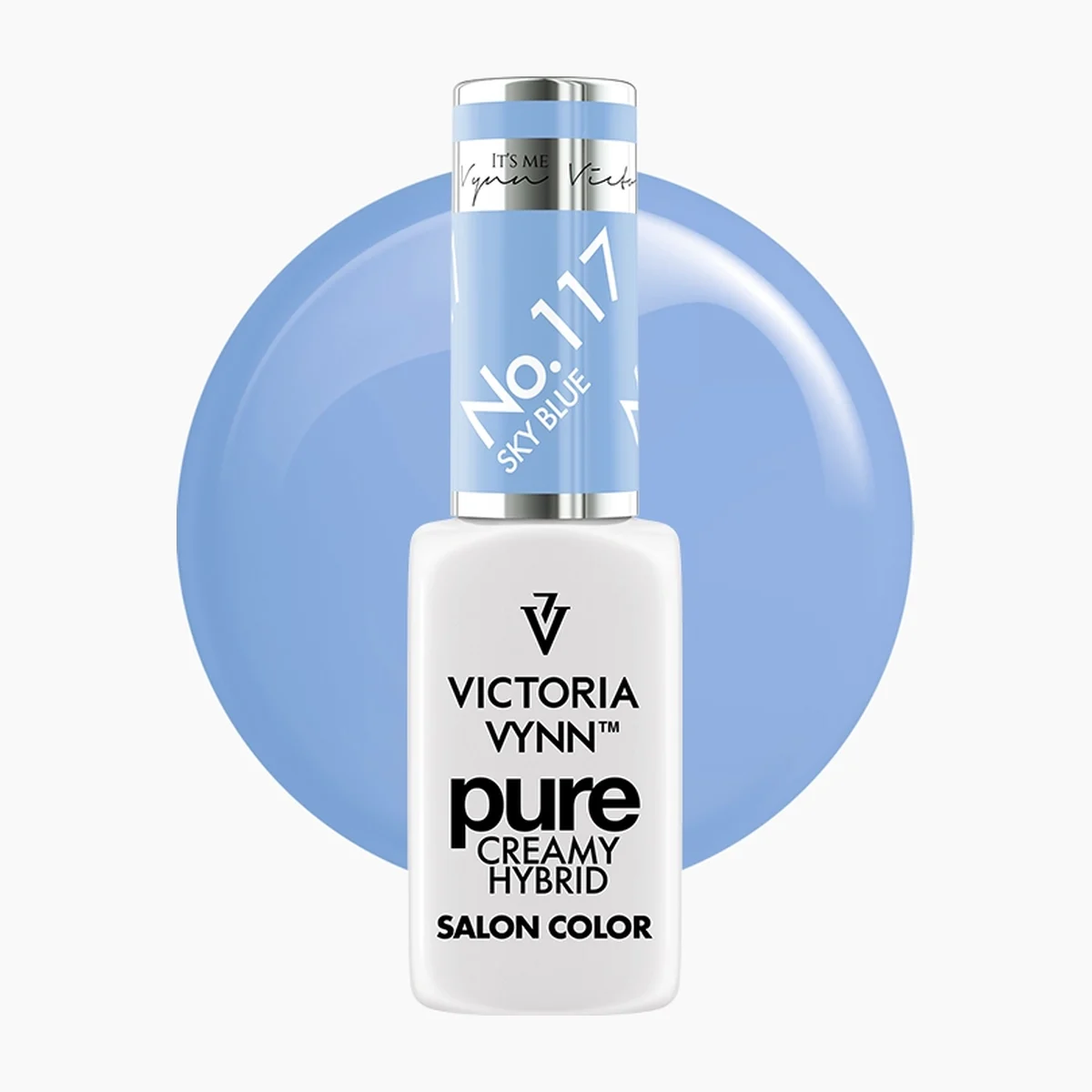 Pure 117 Sky Blue, esmalte semipermanente 8 ml