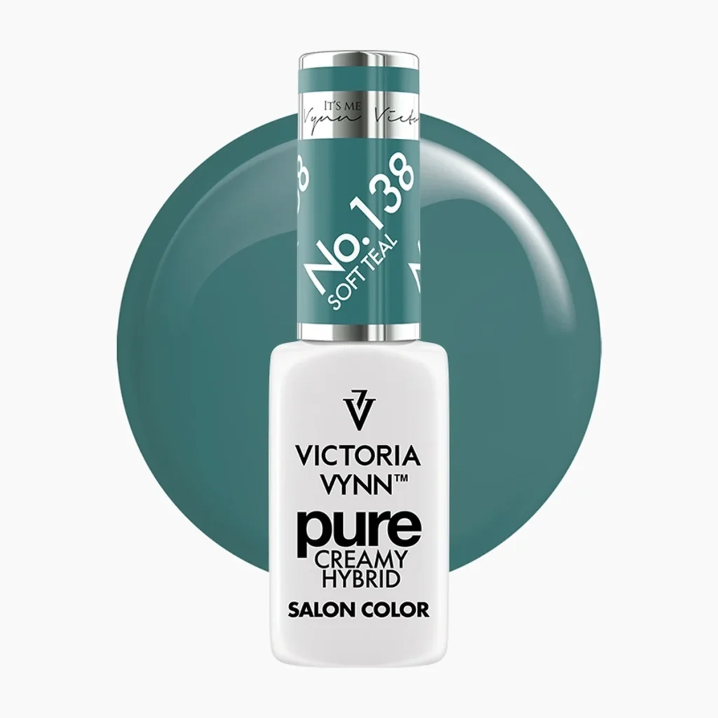 Pure 138 Soft Teal, esmalte semipermanente 8 ml