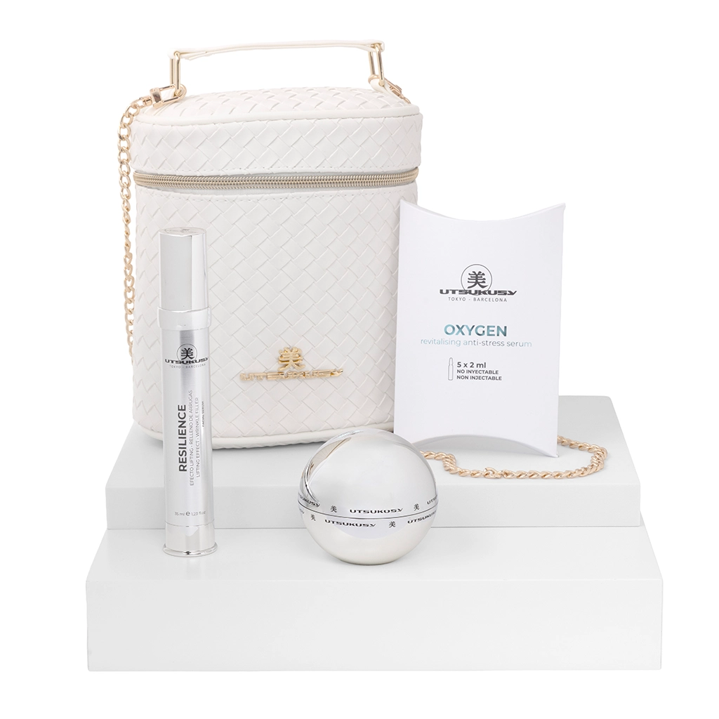 Set Resilience con 5 ampollas Oxygen y neceser blanco