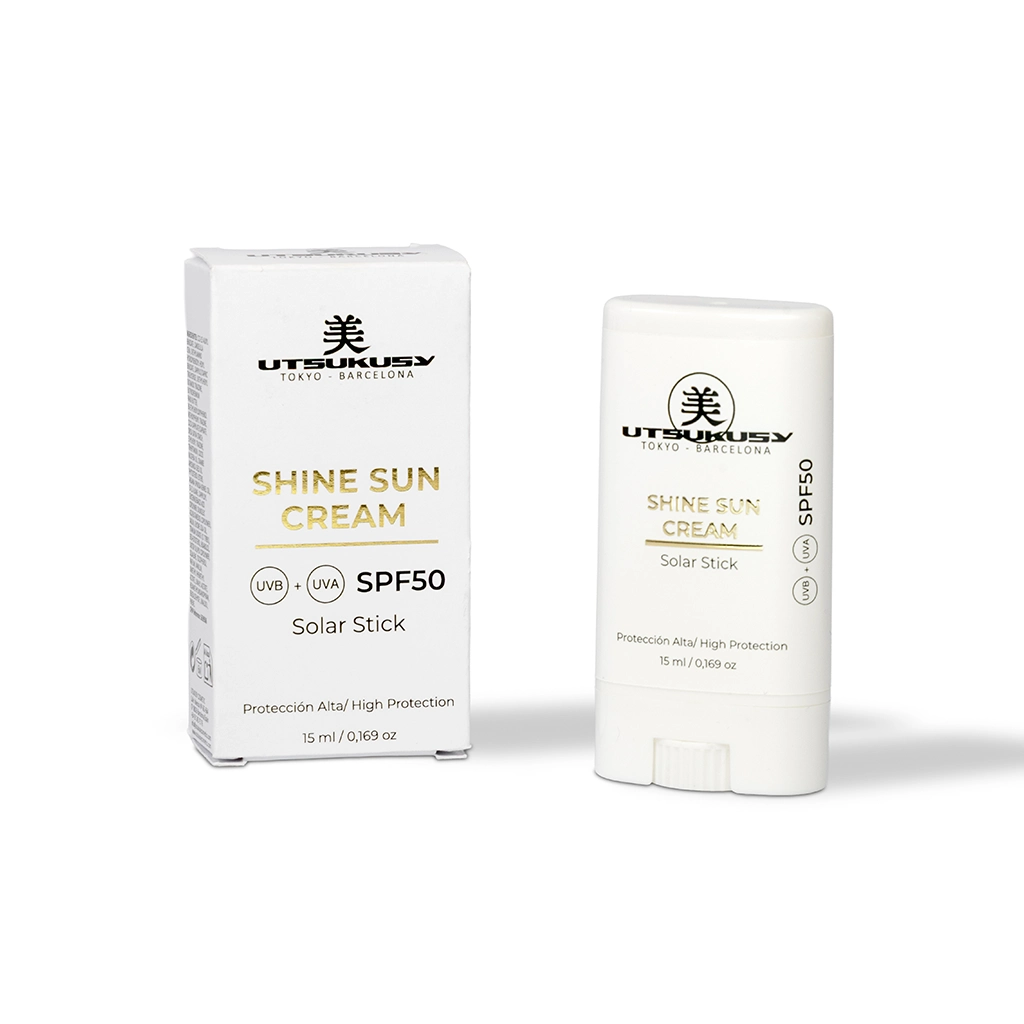 Shine Sun Cream, stick solar SPF 50 en crema de 15 ml