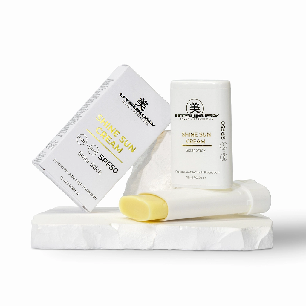 Shine Sun Cream, stick solar SPF 50 en crema de 15 ml