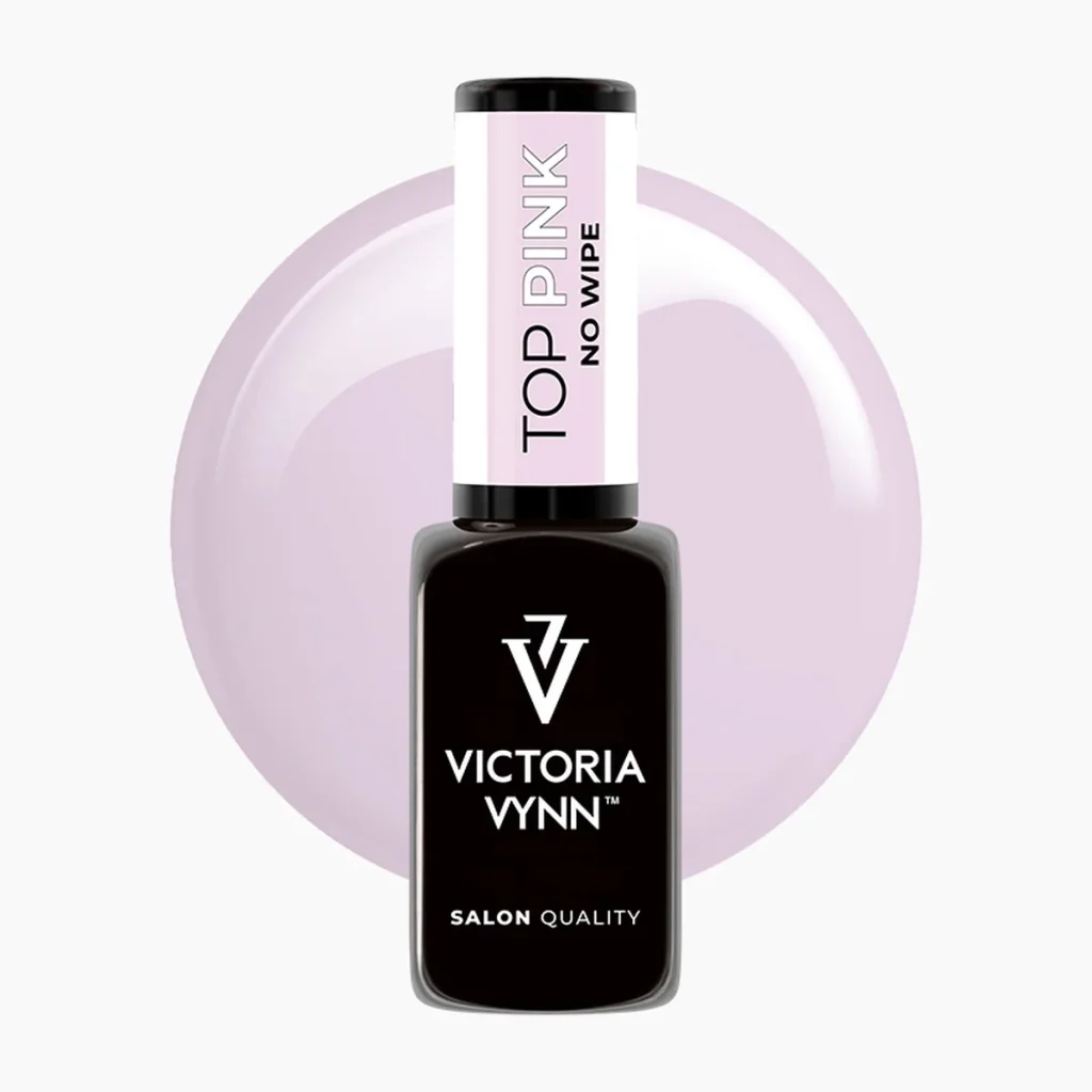 Top Pink No Wipe, top rosa claro sin capa pegajosa 8 ml