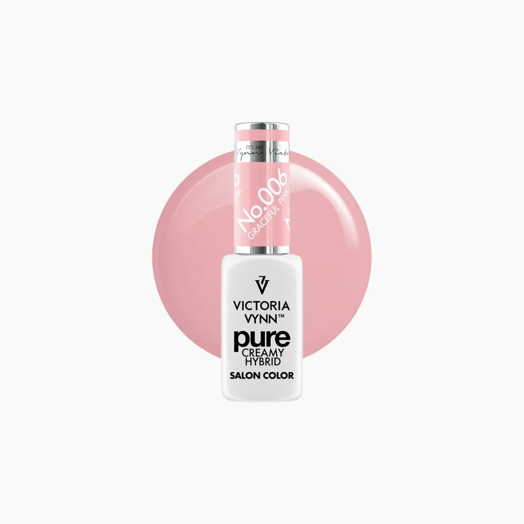 Pure 006 Graceful Pink, esmalte semipermanente 8 ml
