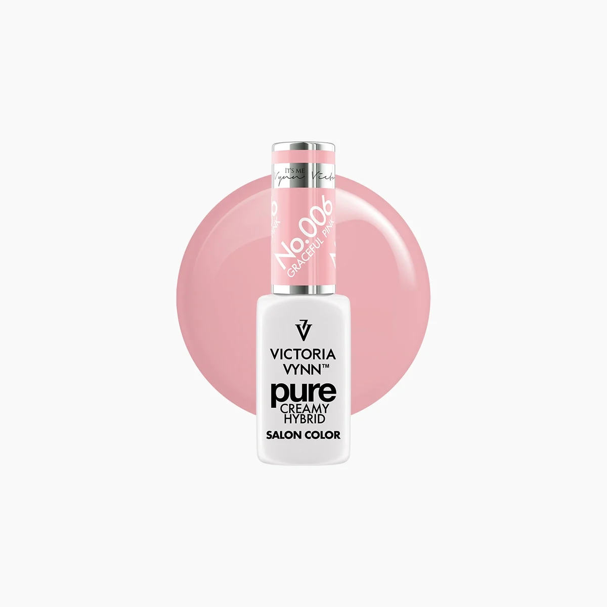 Pure 006 Graceful Pink, esmalte semipermanente 8 ml