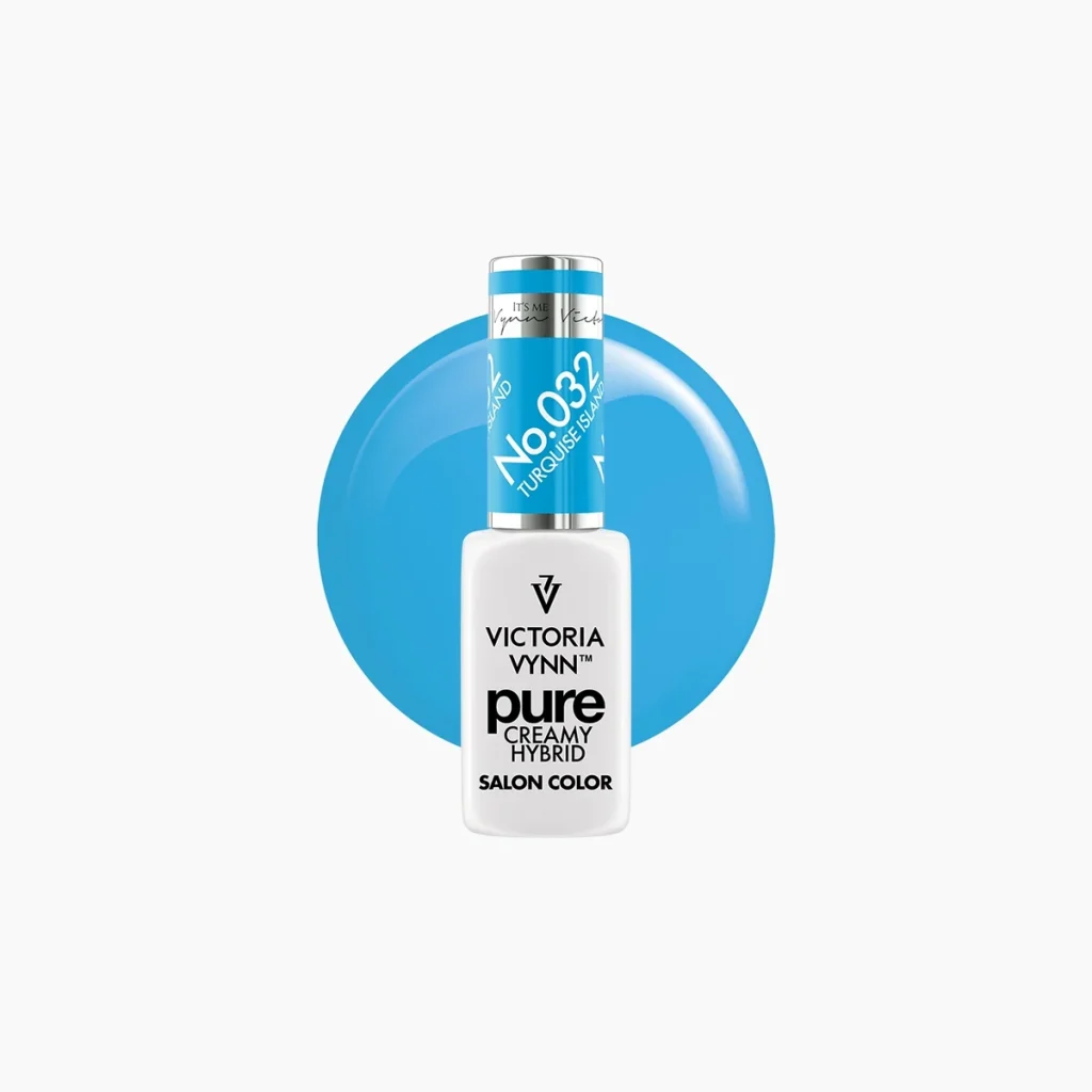 Pure 032 Turquoise Island, esmalte semipermanente 8 ml