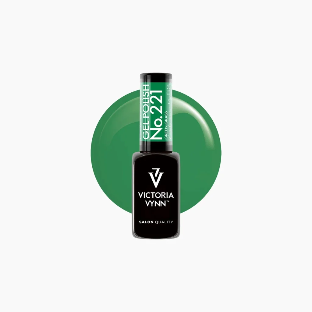 Gel Polish 221 Green Grass, esmalte semipermanente 8 ml