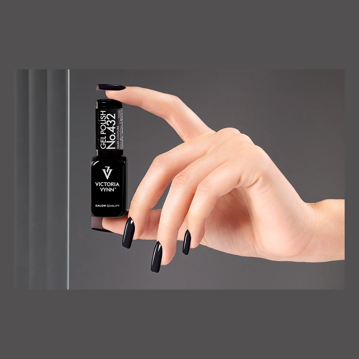 Gel Polish 432 Dark Couture, esmalte semipermanente 8 ml