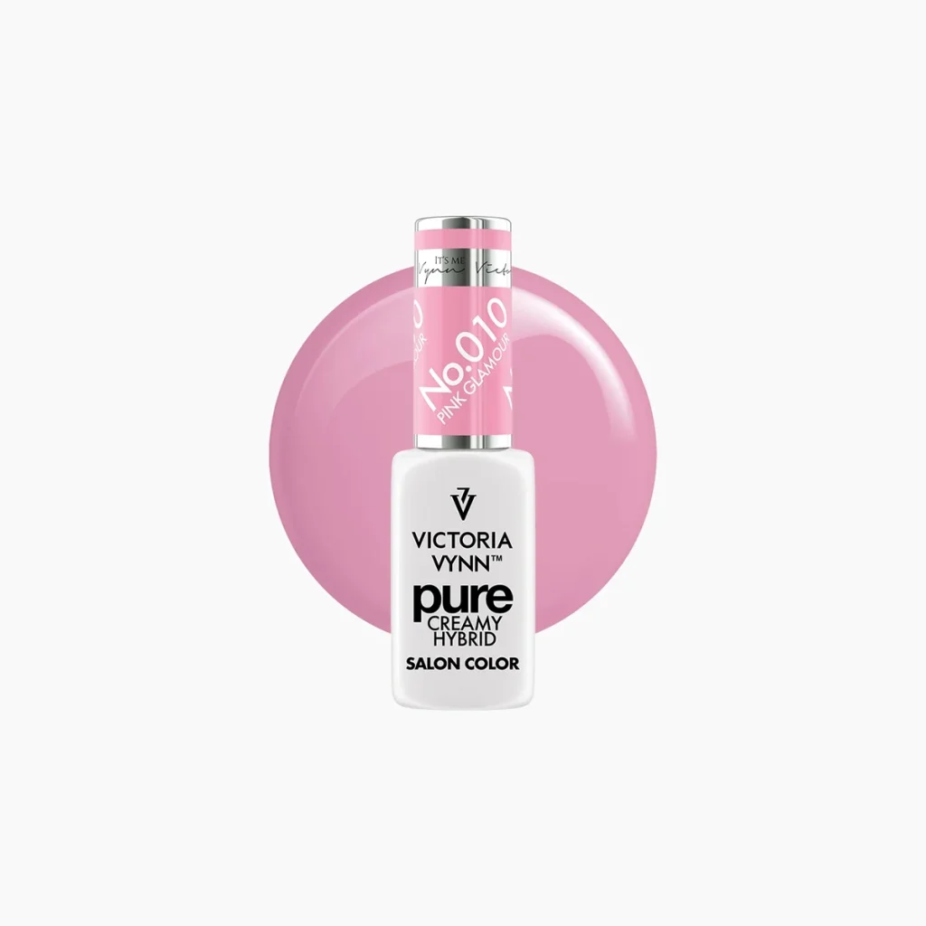Pure 010 Pink Glamour, esmalte semipermanente 8 ml